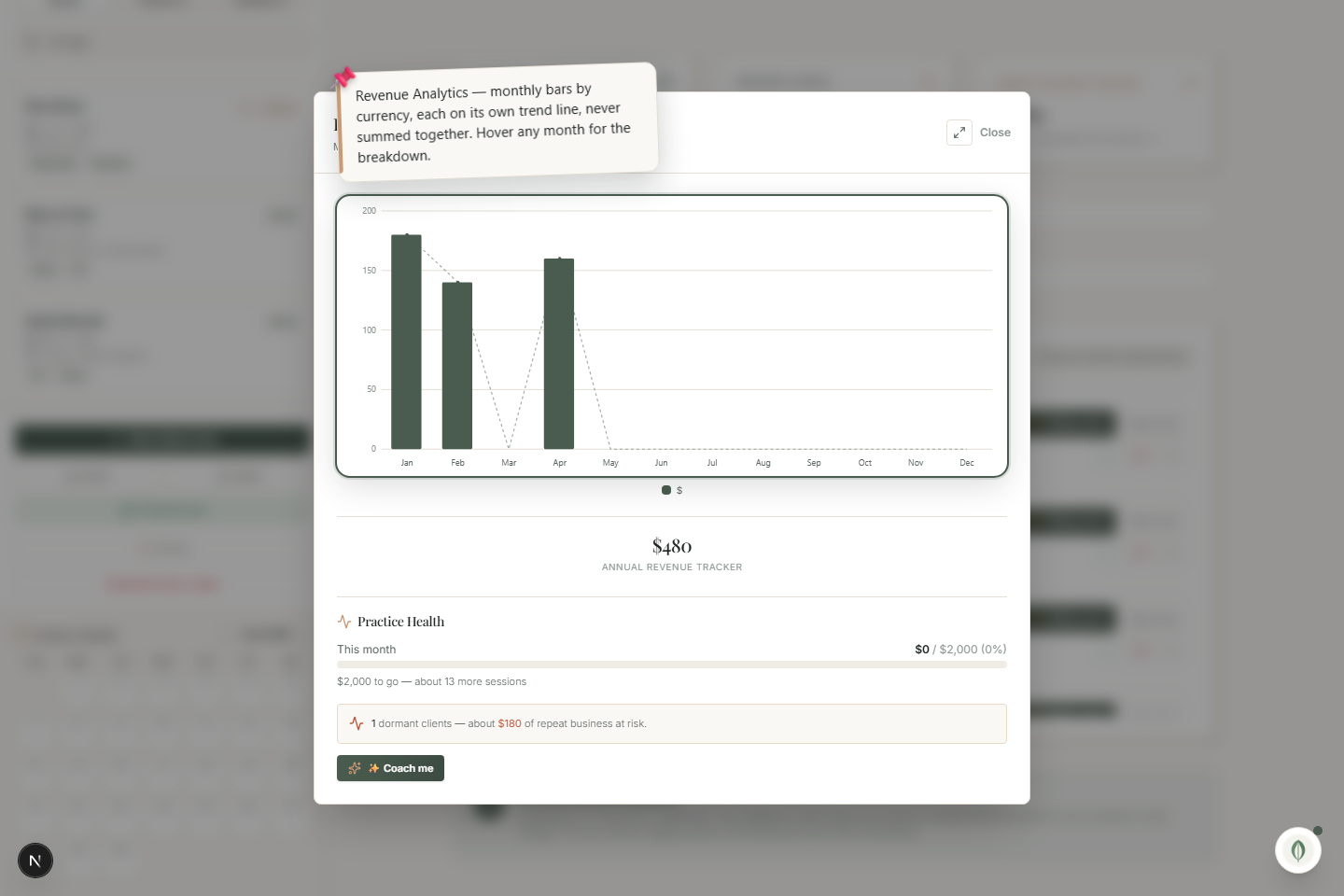 ChartVault — revenue analytics